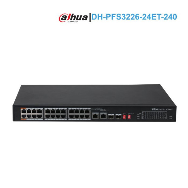 Switch PoE 26 cổng Dahua DH-PFS3226-24ET-240