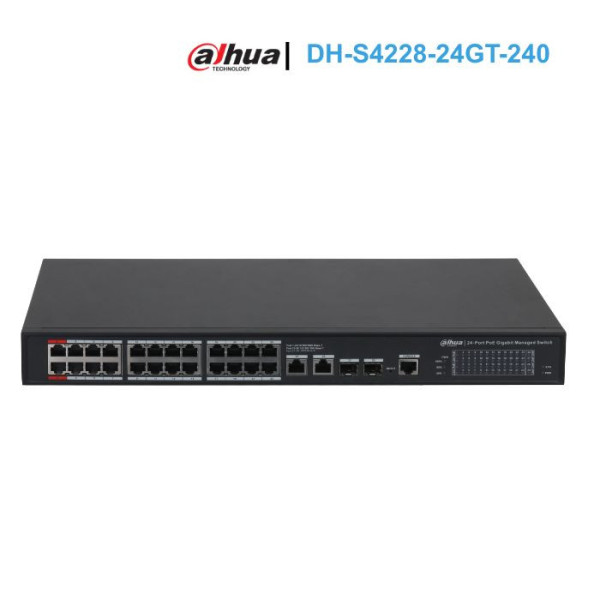Switch 28 Port Dahua DH-S4228-24GT-240