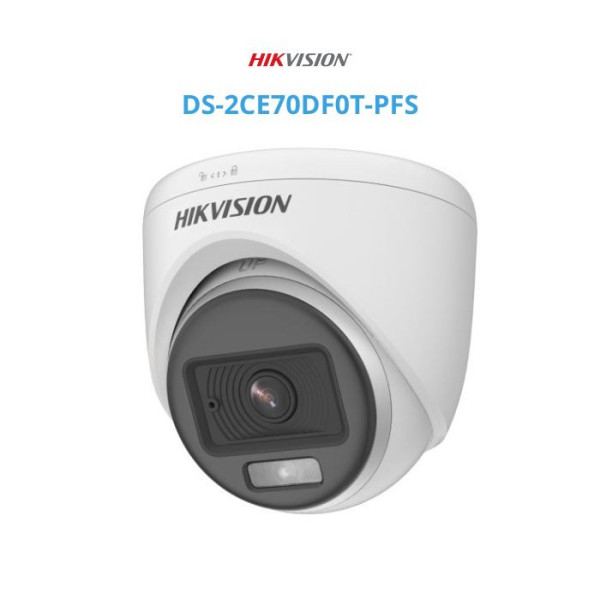 Camera HDTVI Hikvision DS-2CE70DF0T-PFS 3K 5MP