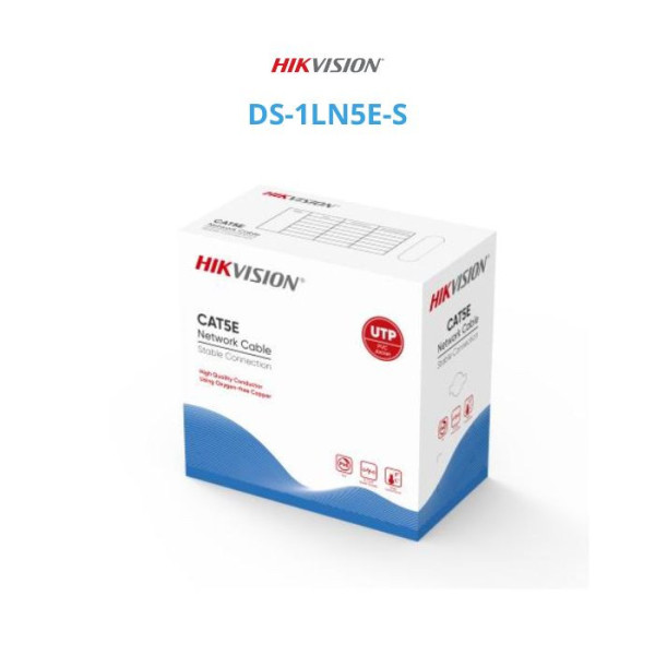 Dây cáp mạng CAT5E Hikvision DS-1LN5E-S