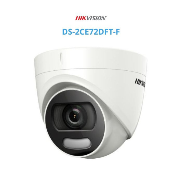 Camera HDTVI Hikvision DS-2CE72DFT-F
