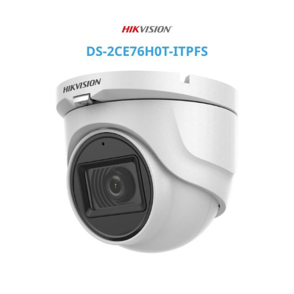 Camera HDTVI Hikvision DS-2CE76H0T-ITMFS 5MP