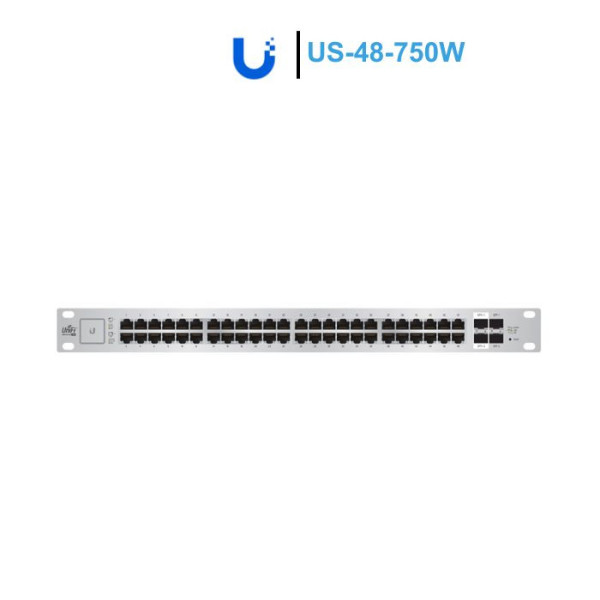 Switch PoE 48 cổng UniFi US-48-750W