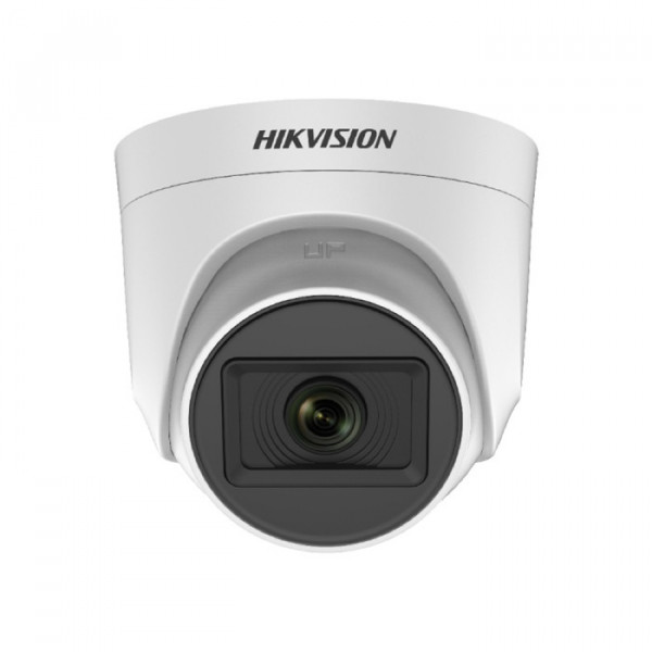 Camera HDTVI Hikvision trong nhà có míc ghi âm DS-2CE76H0T-ITPFS (5 Megapixel)