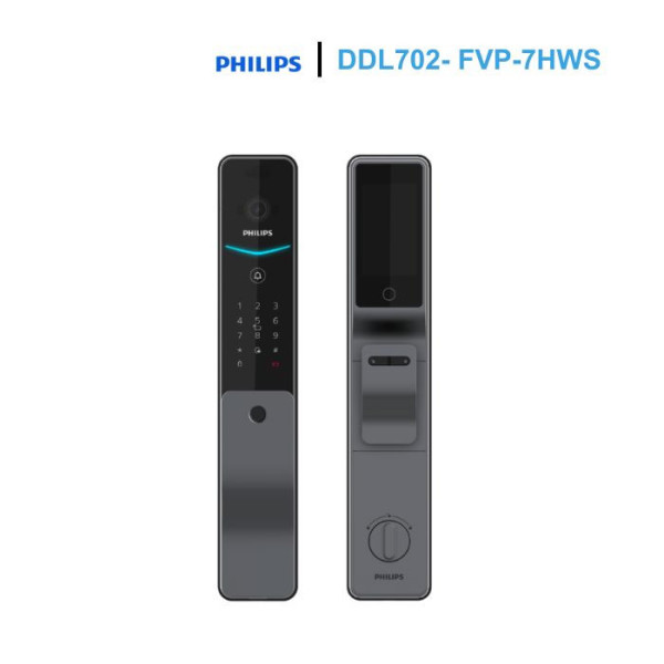 Khóa cửa vân tay Philips DDL702- FVP-7HWS