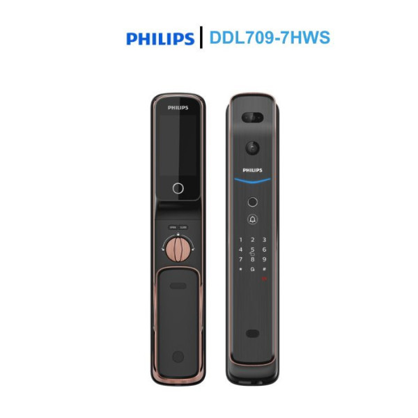 Khóa cửa vân tay Philips DDL709-7HWS