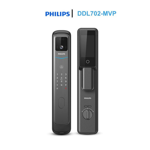 Khóa cửa vân tay Philips DDL702-MVP