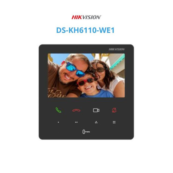 Màn hình căn hộ thế hệ 2 kích thước 4.3 inch Hikvision DS-KH6110-WE1