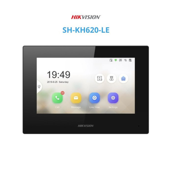Màn hình căn hộ thế hệ 2, kích thước 7 inch Hikvision SH-KH620-LE