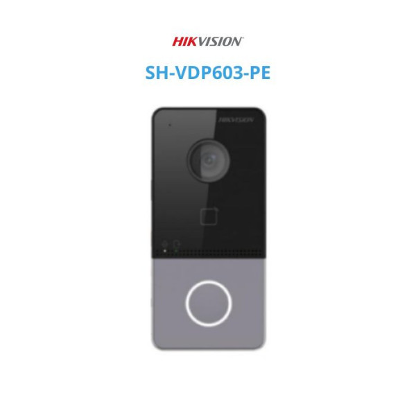 Nút bấm IP cổng , thiết kế sang trọng Hikvision SH-VDP603-PE