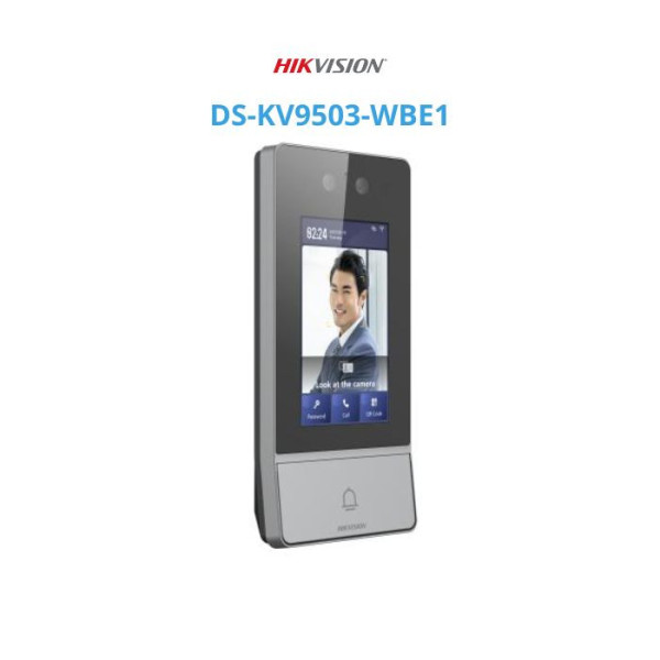 Nút bấm IP cổng tích hợp nhận diện khuôn mặt DS-KV9503-WBE1/ SH-KV9506-WBE1