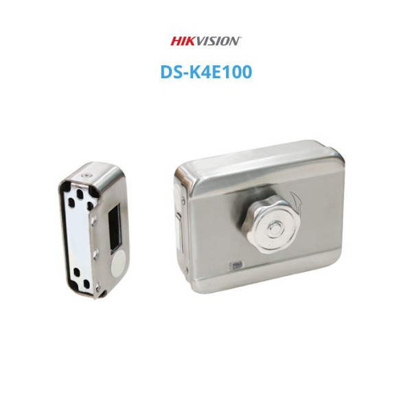 Khóa điện cổng ngoài trời dùng cho hệ thống chuông cửa có hình và hê thống kiểm soát vào ra DS-K4E100