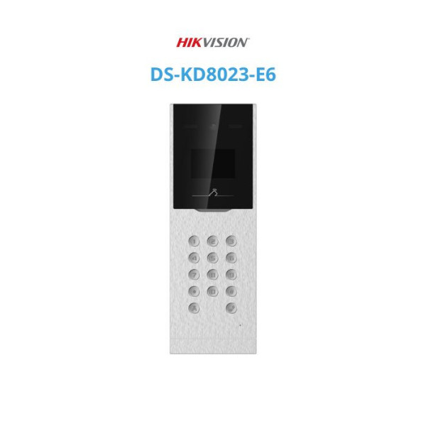 Nút ấn Sảnh chuông hình có màn hình 3.5 inch Hikvision DS-KD8023-E6
