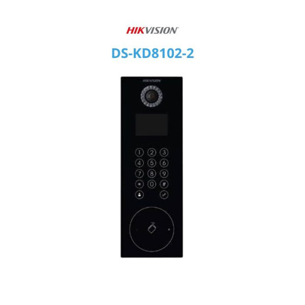 Nút ấn Sảnh chuông hình có màn hình 3.5 inch Hikvision DS-KD8102-2