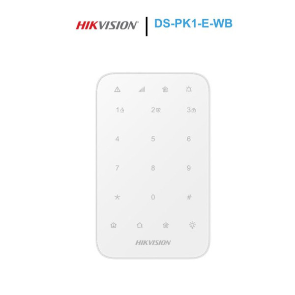 Bàn phím lập trình không dây Hikvision DS-PK1-E-WB