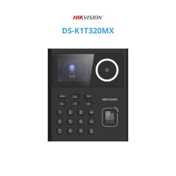 Máy chấm công nhận diên khuôn mặt + Thẻ DS-K1T320MX