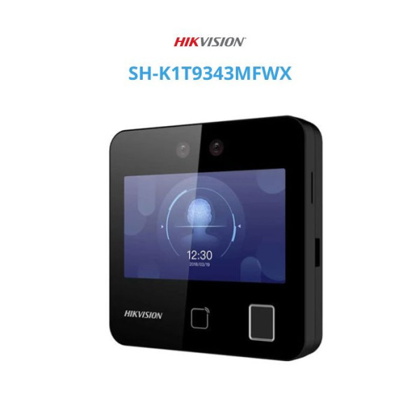 Máy chấm công nhận diên khuôn mặt + vân tay + Thẻ Mifar SH-K1T9343MFWX