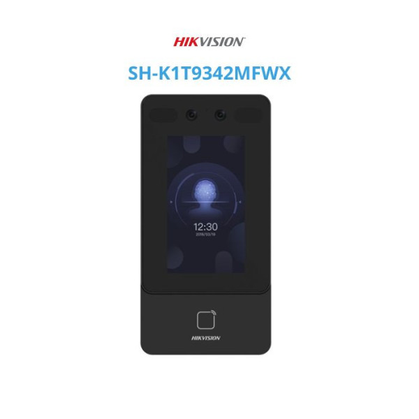 Máy chấm công nhận diên khuôn mặt + vân tay + thẻ Mifare SH-K1T9342MFWX