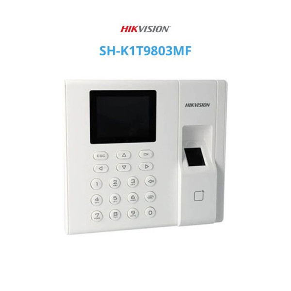 Máy Chấm Công Vân Tay + Card mifare  Màn hình LCD 2.4 inch  SH-K1T9803MF