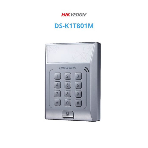 Bộ kiểm soát vào ra dùng thẻ Mifare, Có bàn phím DS-K1T801M