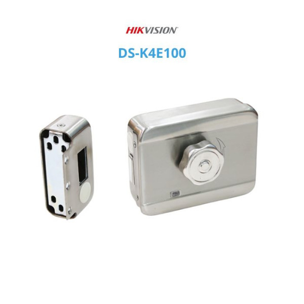 Khóa điện cổng ngoài trời dùng cho hệ thống chuông cửa có hình và hê thống kiểm soát vào ra DS-K4E100