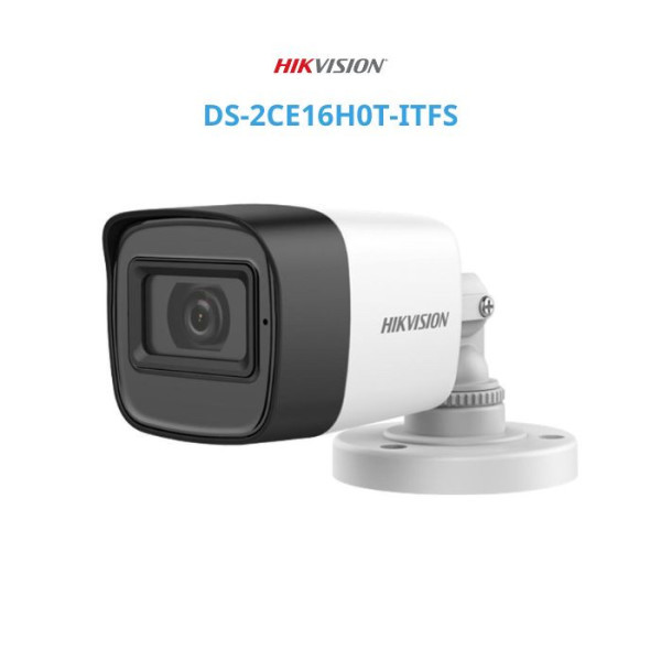 Camera  HD-TVI DS-2CE16H0T-ITFS 5MP –  tích hợp MIC