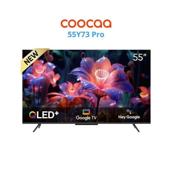 Coocaa QLED+ Google TV 55Y73 Pro