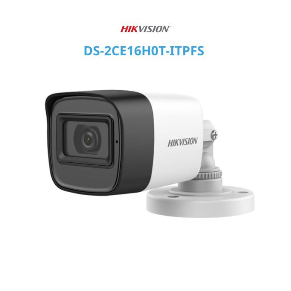 Camera  HD-TVI DS-2CE16H0T-ITPFS 5MP –  tích hợp MIC