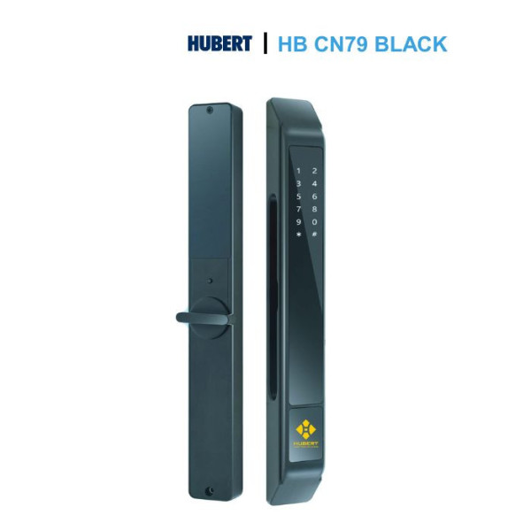Khóa cửa nhôm Hubert HB CN79 Black