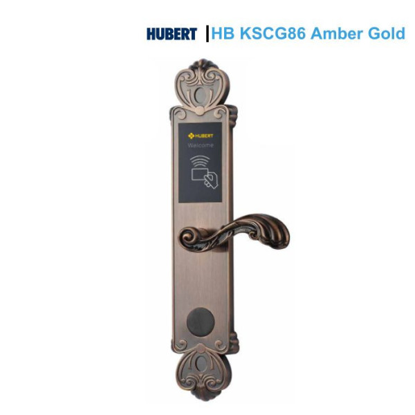 Khóa Khách Sạn Hubert HB KSCG86 Amber Gold