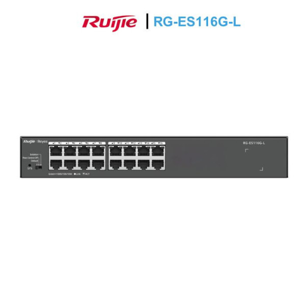 Switch 16 cổng RUIJIE RG-ES116G-L