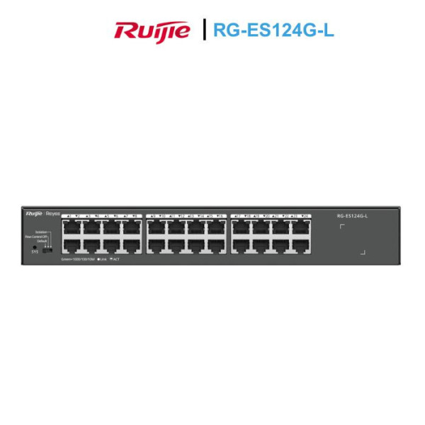 Unmanaged switch 24 cổng RUIJIE RG-ES124G-L