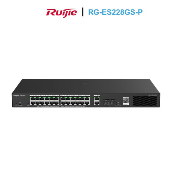 Managed PoE Switch 28 Cổng RG-ES228GS-P