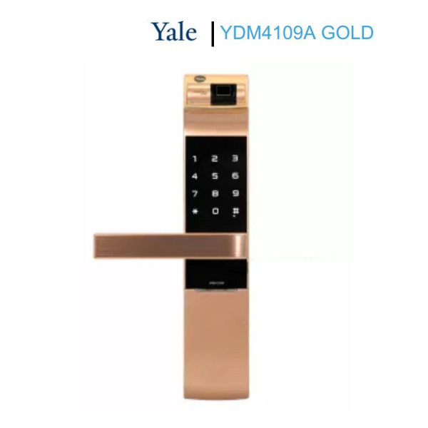 Khóa cửa vân tay YALE YDM4109A GOLD