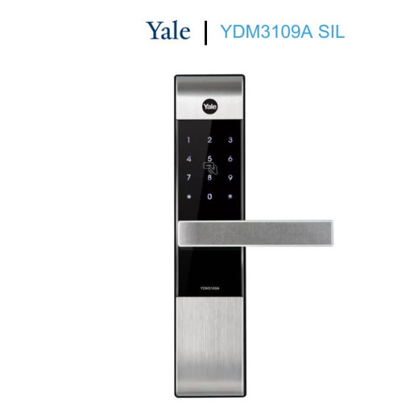 Khóa cửa thông minh YALE YDM3109A SIL