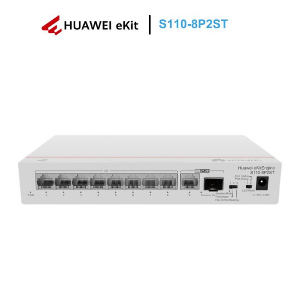Chuyển mạch PoE Access Huawei eKitEngine S110-8P2ST