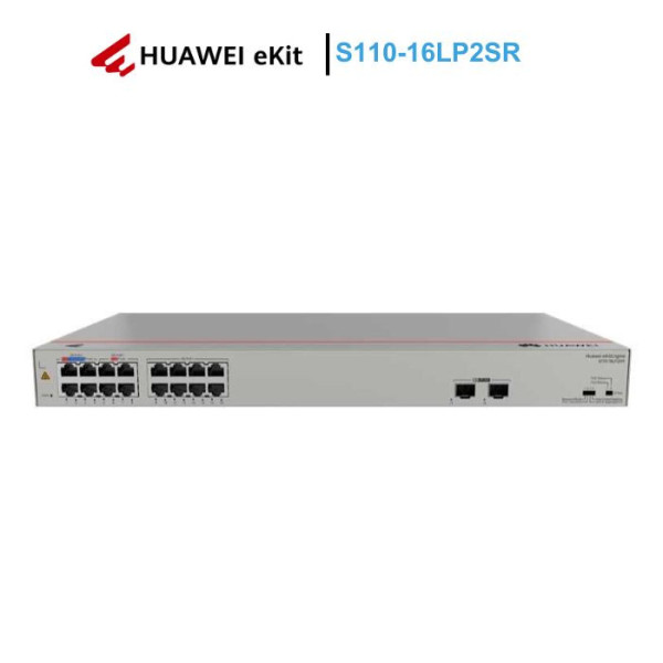Switch PoE 16 cổng Huawei eKitEngine S110-16LP2SR