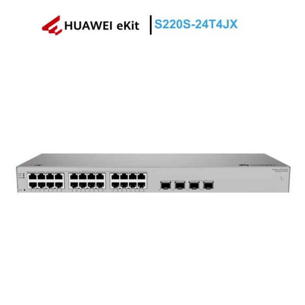 Switch Layer 2 Managed 24 cổng Huawei eKitEngine S220S-24T4J
