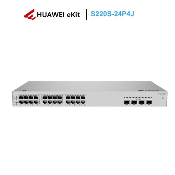 Switch Layer 2 Managed 24 cổng Huawei eKitEngine S220S-24P4J