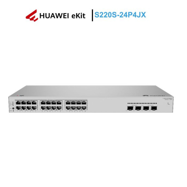Switch PoE Layer 2 Managed 24 cổng Huawei eKitEngine S220S-24P4JX