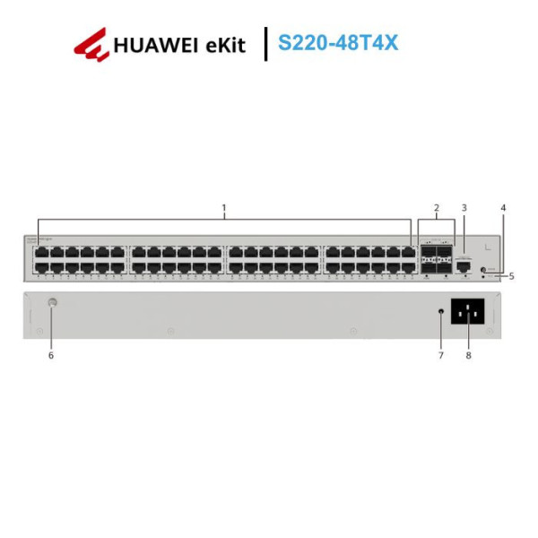 Switch Layer 2 Managed Huawei eKitEngine S220-48T4X