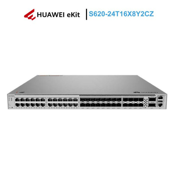 Thiết bị chuyển mạch Switch 24 cổng Huawei eKitEngine S620-24T16X8Y2CZ