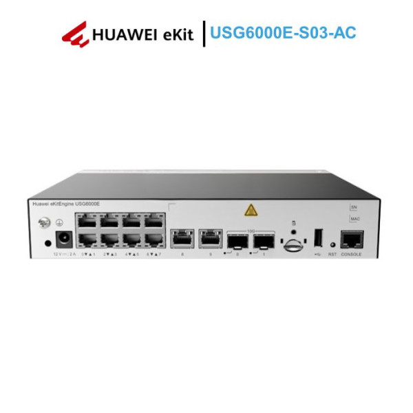 Thiết bị tường lửa Huawei USG6000E-S03-AC
