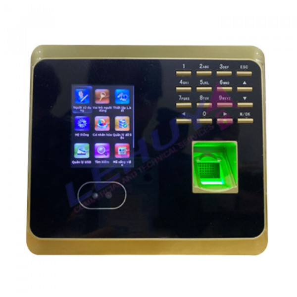 Máy chấm công vân tay và khuôn mặt ZKTeco F500