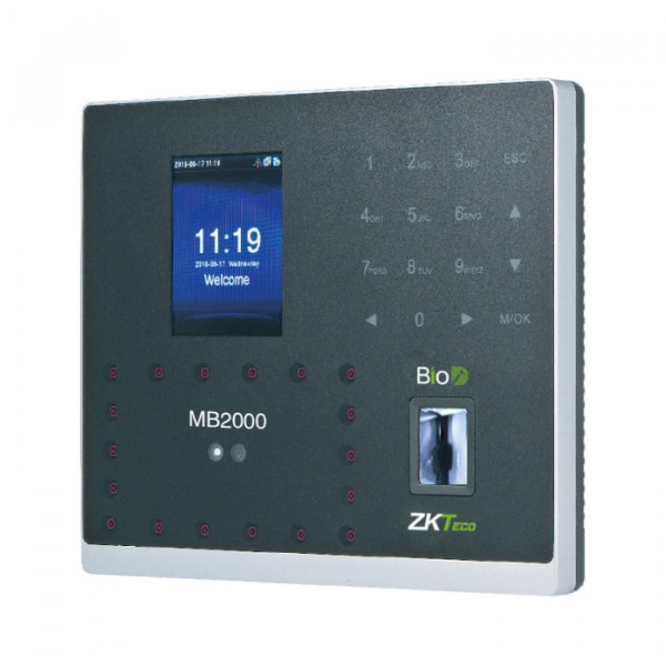 Máy chấm công vân tay và khuôn mặt ZKTeco MB2000