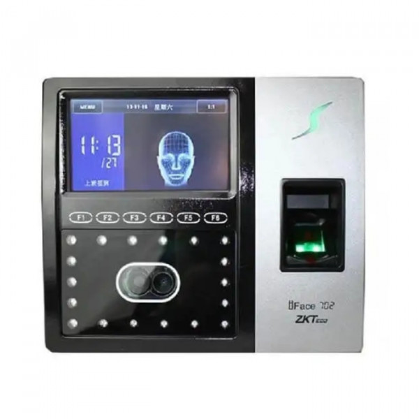 Máy chấm công vân tay và 1200 khuôn mặt ZKTeco Iface702