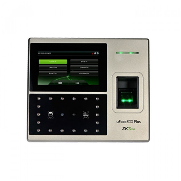 Máy chấm công vân tay và 3000 khuôn mặt ZKTeco Uface800 Plus