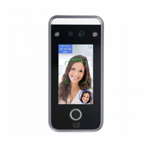 Máy chấm công khuôn mặt kết hợp đo thân nhiệt Ronald Jack  AI06F