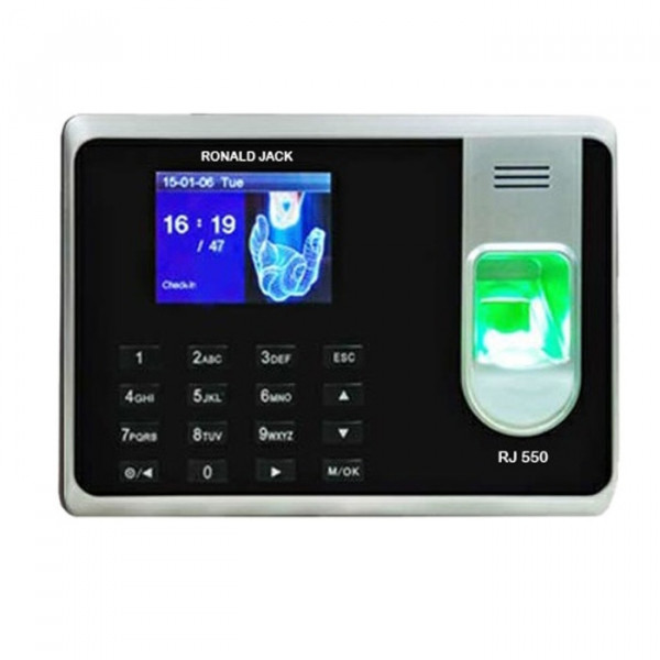 Máy chấm công vân tay, thẻ từ Ronald Jack RJ550