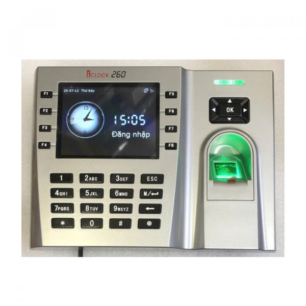 Máy chấm công vân tay, Thẻ từ Ronald Jack ICLOCK 260